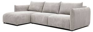 4-Sitzer Ecksofa Tauer Creme - Ecke davorstehend links