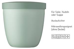 Snackpot Ellipse Schwarz - Blau - 11 x 11 x 11 cm