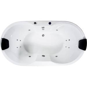BASIC Indoor Whirlpool Corvo Weiß - Kunststoff - 100 x 64 x 195 cm