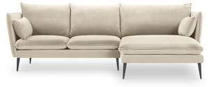 Ecksofa AGATE 4 Sitzplätze Beige