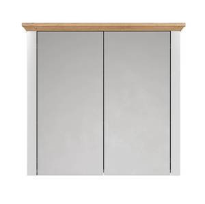 Armoire à glace Landside Gris - En partie en bois massif - 78 x 73 x 24 cm