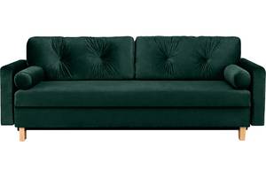 ERISO Sofa 3-Sitzer Dunkelgrün