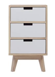 Nachttisch RE6190 Braun - Massivholz - 27 x 60 x 35 cm