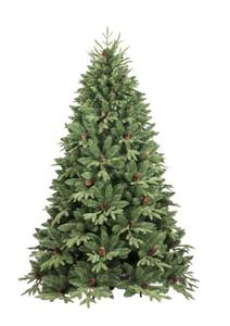 Weihnachtsbaum 210 cm Praga Grün - Kunststoff - 140 x 210 x 140 cm