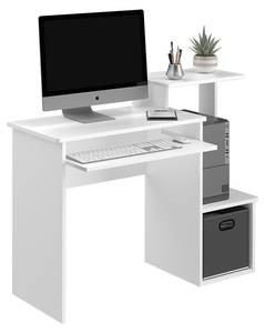 Bureau Karl 35996 Blanc - Bois manufacturé - 106 x 86 x 40 cm