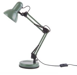 Schreibtischlampe Hobby Grün - Metall - 13 x 55 x 13 cm