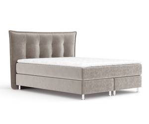 Boxspringbett Minori Taupe - Breite: 180 cm