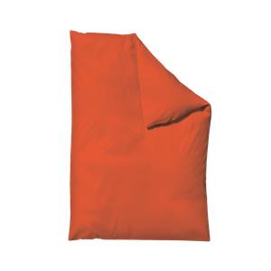 Bettbezug Knitted Jersey Orange - 135 x 6 x 200 cm