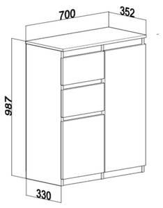 Kommode 2d2s Holz