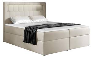 Boxspringbett Aspen Beige - Breite: 122 cm