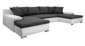 Ecksofa Boca U Form Schwarz - Breite: 150 cm