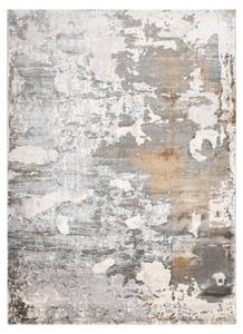Tapis ACRYLIQUE ELITRA 6206 Abstraction Gris - Matière plastique - Textile - 160 x 1 x 230 cm