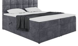 Boxspringbett Tapo 1 Dunkelgrau - Breite: 120 cm - H3