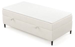 Boxspringbett Araya Beige - Breite: 100 cm - H3