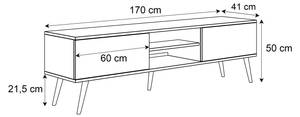 RTV Schrank HARMONY Hellrosa