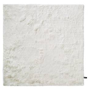 Hochflorteppich Whisper 1 Weiß - 60 x 1 x 60 cm
