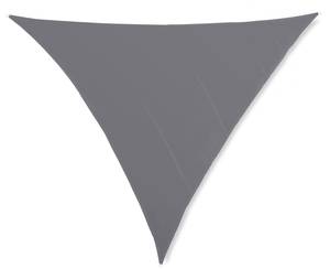 Voile d'ombrage triangle gris 600 x 510 cm