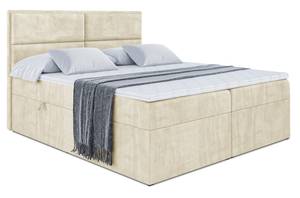 Boxspringbett GRATUN Beige - Breite: 180 cm - H4