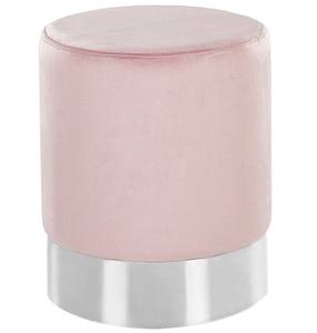 Pouf BRIGITTE Pink - Silber