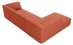 Ecksofa RUBY 4 Sitzplätze Hochglanz Rot