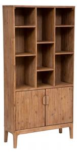 SABOR Bibliothek Beige - Massivholz - 35 x 190 x 95 cm