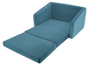 2-Sitzer Schlafsofa Alma Blau