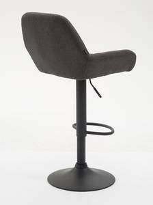 Tabouret de bar Braga Gris lava - Noir