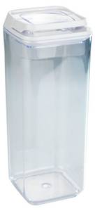 Vakuum-Vorratsbehälter TURIN, 1,7 Liter Kunststoff - 10 x 26 x 10 cm