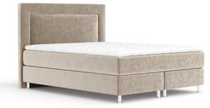 Boxspringbett Laguno Beige - Breite: 180 cm