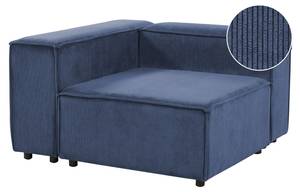 Fauteuil APRICA Noir - Bleu - Bleu foncé - 119 x 119 cm