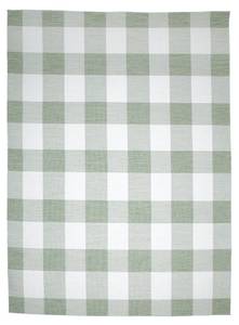 In- & Outdoor Teppich Ranch Checkerboard Grün - 160 x 230 cm