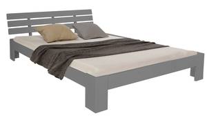 Holzbett Doppelbett 2038 Breite: 164 cm - Grau