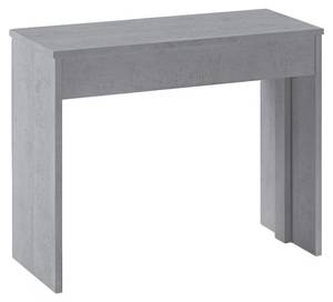 Console extensible jusqu'à 301 cm CIMENT Gris - Bois manufacturé - 90 x 75 x 302 cm