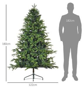 Weihnachtsbaum 830-892V00GN Grün - Kunststoff - 122 x 180 x 122 cm