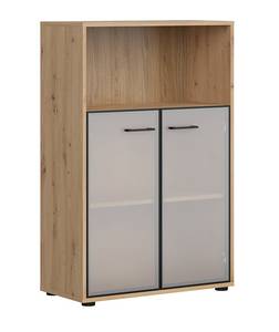 Highboard Space Office Braun - Holzwerkstoff - 80 x 122 x 38 cm