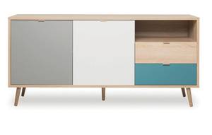 Sideboard Cuba Sonoma Eiche Braun - Holzwerkstoff - 150 x 71 x 40 cm