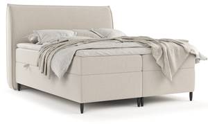 Boxspringbett Corvus Beige - Breite: 180 cm - H3