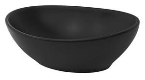 Vasque 41x33,5x14,5 cm noir Noir - Céramique - Métal - 34 x 15 x 41 cm