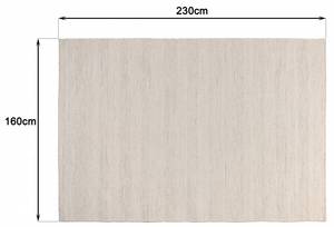 Teppich CHARLES Beige - Textil - 160 x 230 cm