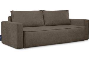 NAPI II Sofa 3 Sitzer Dunkelbraun - Breite: 228 cm