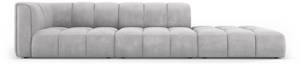 modulares Sofa SERENA 4 Sitzplätze Hellgrau