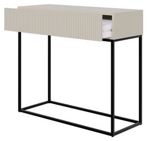 Table console debout VELDIO Noir - Taupe