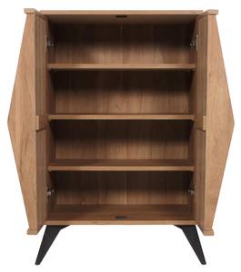 Kommode M45 Braun - Holzwerkstoff - Holz teilmassiv - 60 x 95 x 42 cm