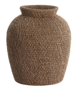 Vase VENDIE Marron - Matière plastique - 26 x 28 x 26 cm