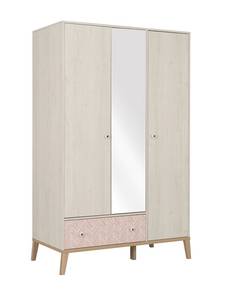 Armoire Alika Beige - Bois manufacturé - 58 x 201 x 126 cm