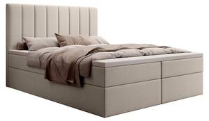 Boxspringbett ALLEN mit Bettkasten Beige - Breite: 140 cm - H3