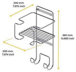 Halter für Bügelbrett 8151611 Dunkelgrau