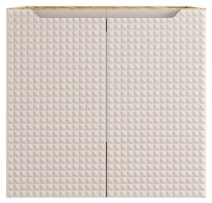 Schrank unter waschbecken LUXOR CUW60 2D Beige