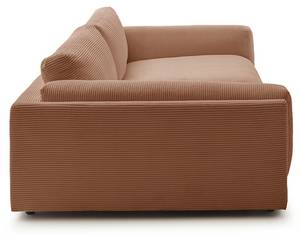 Big Sofa RAINA Braun - Breite: 294 cm - Textil