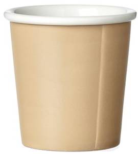 Espressotasse Anna Beige - Naturfaser - 2 x 6 x 1 cm